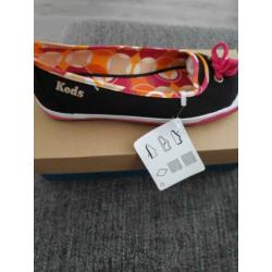 Keds rave tie slip on zwart maat 37,5 nieuw in de doos