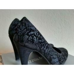 prachtige zgan blauwe pumps