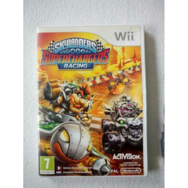 Wii skylanders superchargers racing
