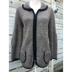 Zeer leuk Vest (met oa mohair) van Brotex mt XXL