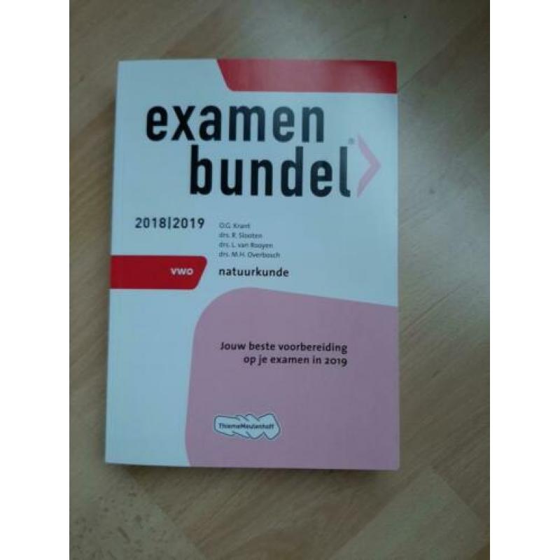 Examenbundels VWO 2018/19 Nederlands