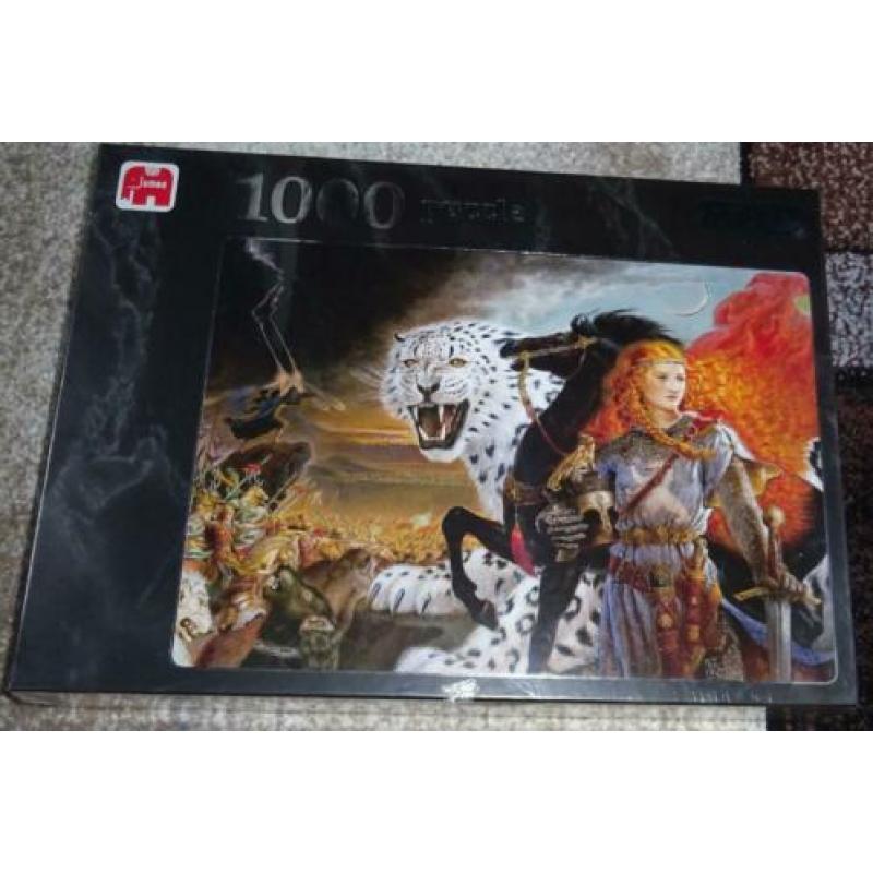 Vijftien nieuwe puzzels te koop, bijna allemaal 1000 stukjes