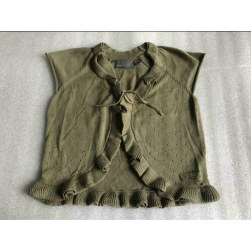 Maat 122-128 - mexx - groene vest