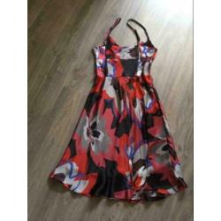 NIEUW Steps jurk every day chic collectie rood en zwart 36 S