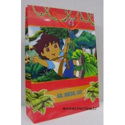 Go Diego Go fleece deken of knuffeldeken 130x170cm groot
