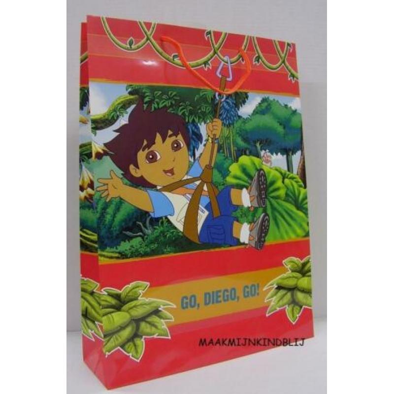 Go Diego Go fleece deken of knuffeldeken 130x170cm groot
