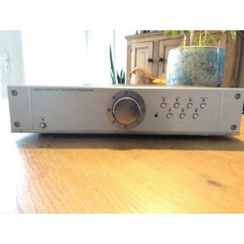A3.2CR Musical Fidelity dual mono voorversterker met phono