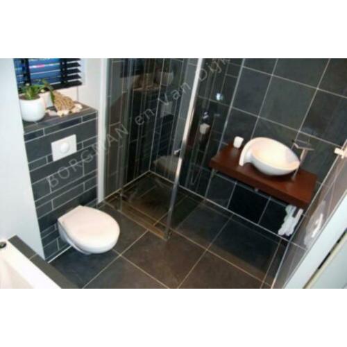 leisteen vloertegels Mustang Black 50x50 cm