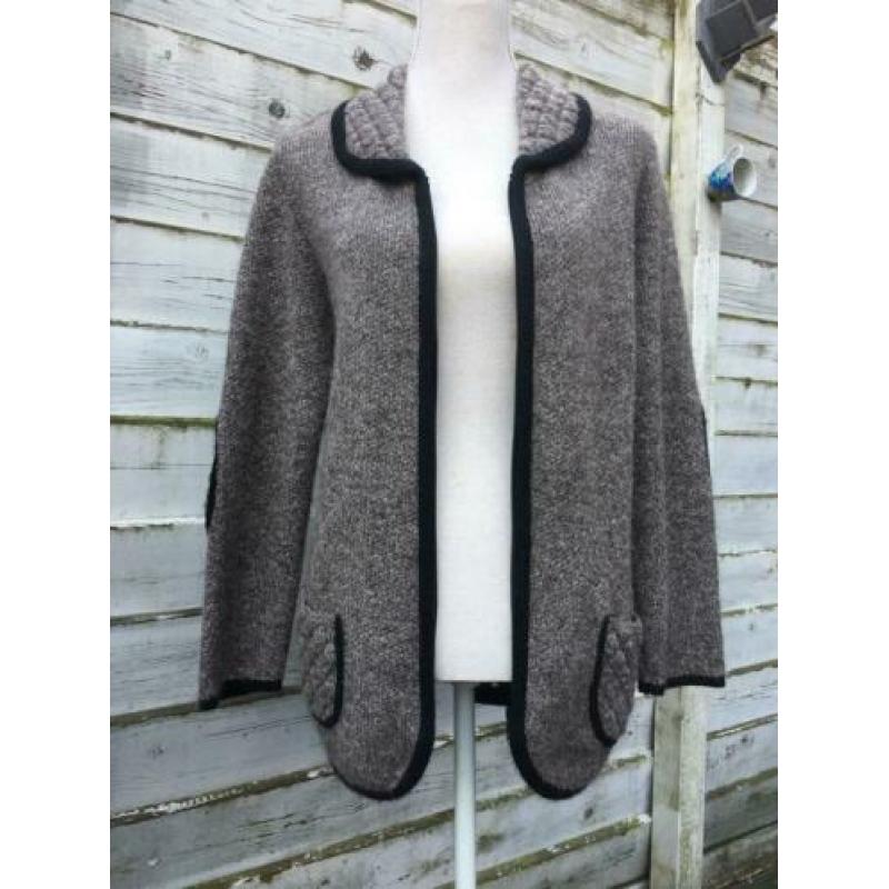 Zeer leuk Vest (met oa mohair) van Brotex mt XXL