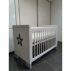 babykamer, 4delig, withewash