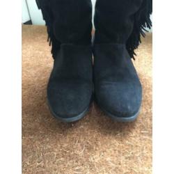 Suede Laarzen met fringe