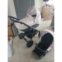 Quax avenue romantic pink met buggy in zacht roze