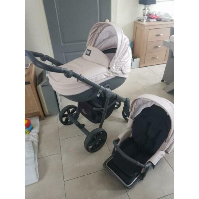 Quax avenue romantic pink met buggy in zacht roze