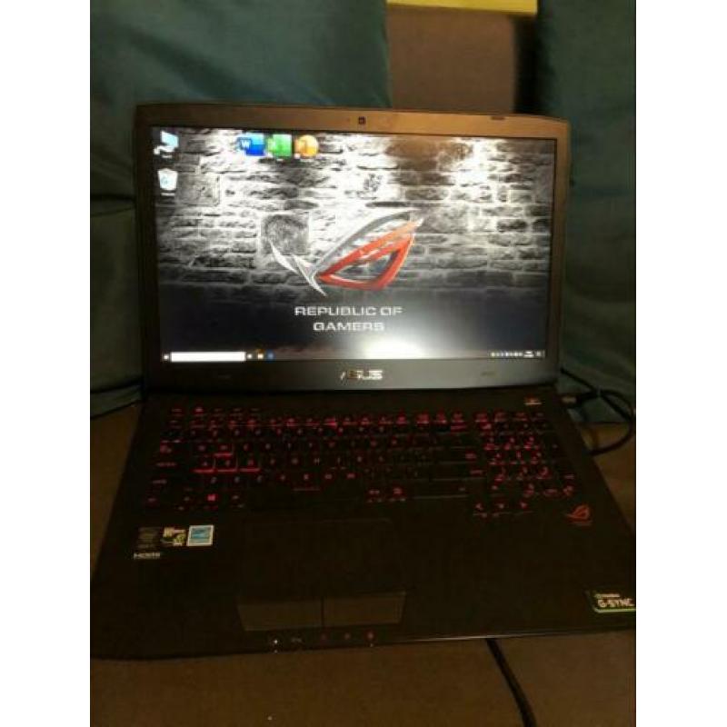 Asus rog gamelaptop i7 4de gen 1 tb gtx 980 + ssd