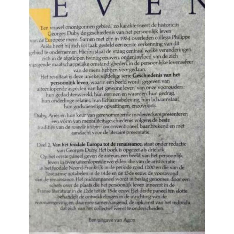 Georges Duby en Philippe Aries geschiedenis Persoonlijk leve