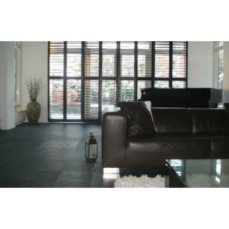 leisteen vloertegels Mustang Black 50x50 cm