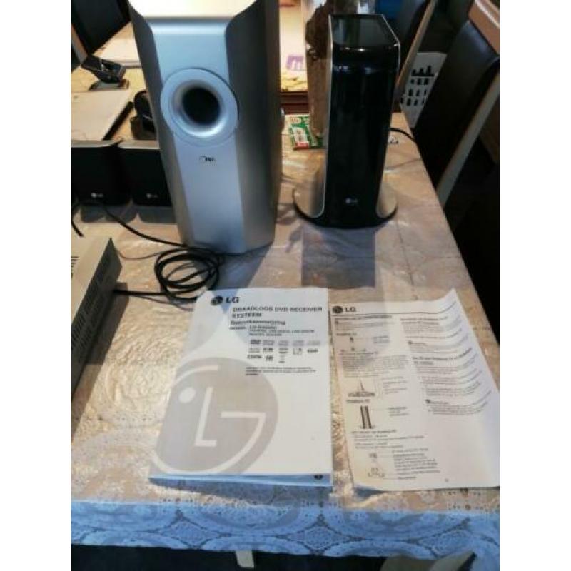 LG Draadloos dvd receiversysteem