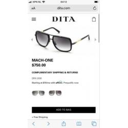 Dita mach one zonnebril (Cartier, Louis Vuitton, Dior )