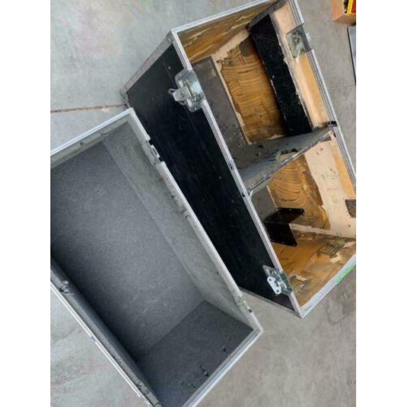 2x Flightcase 98x51,5x103cm 107,5x52x110cm Tente zwenkwielen