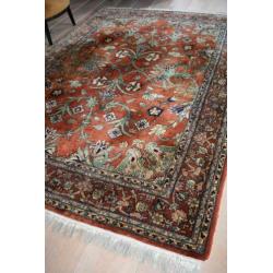 Topstuk; Perzisch kleed 100% wol, handgeknoopt 255x172, izgs