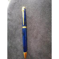 Caran d'ache swiss gold plated balpen
