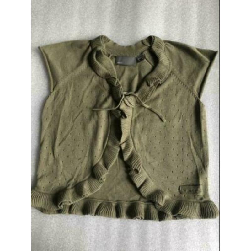Maat 122-128 - mexx - groene vest