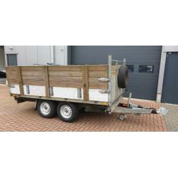Henra 3 zijdige kieper 3500 kg uitvoering 330x200 cm