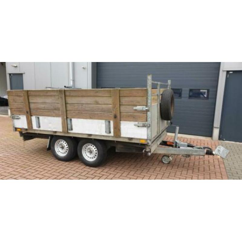 Henra 3 zijdige kieper 3500 kg uitvoering 330x200 cm