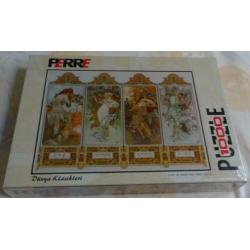 Vijftien nieuwe puzzels te koop, bijna allemaal 1000 stukjes