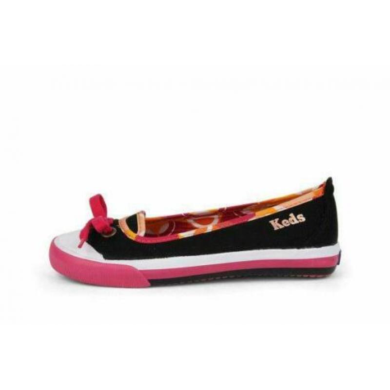 Keds rave tie slip on zwart maat 37,5 nieuw in de doos