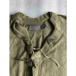 Maat 122-128 - mexx - groene vest