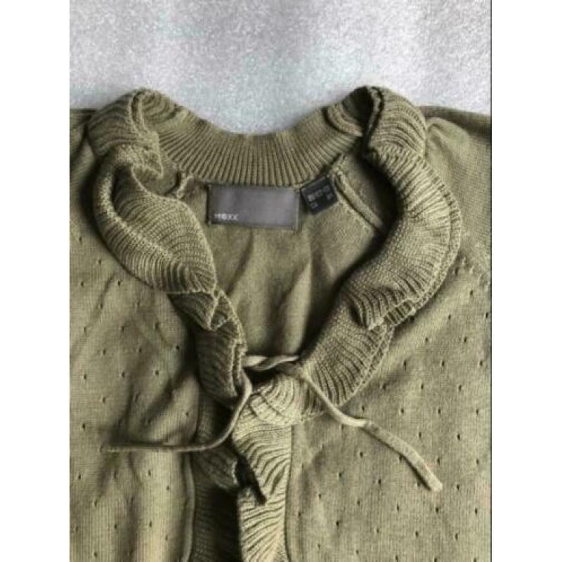 Maat 122-128 - mexx - groene vest