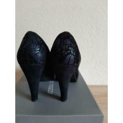 prachtige zgan blauwe pumps