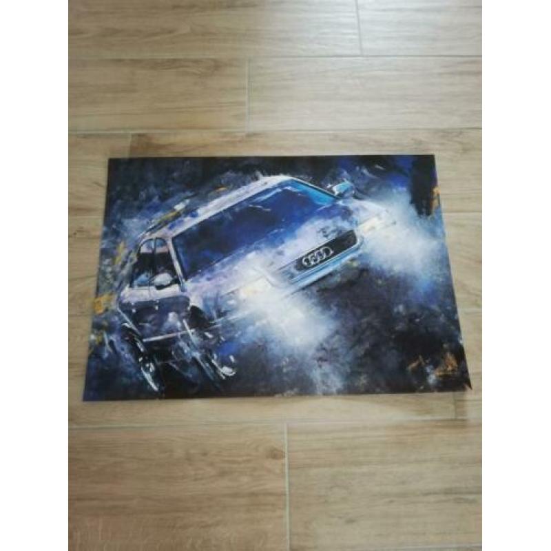 Audi posters.