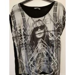 4 mooie nette shirts van geisha maat xxl