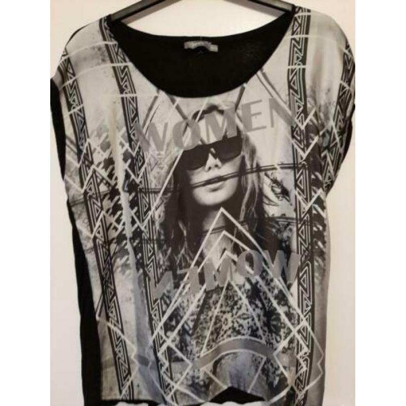 4 mooie nette shirts van geisha maat xxl