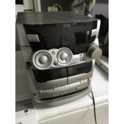 Kenwood stereo set incl boxen