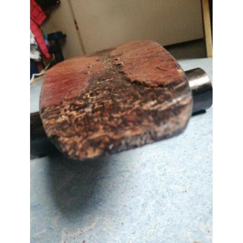 handmade wooden longboard