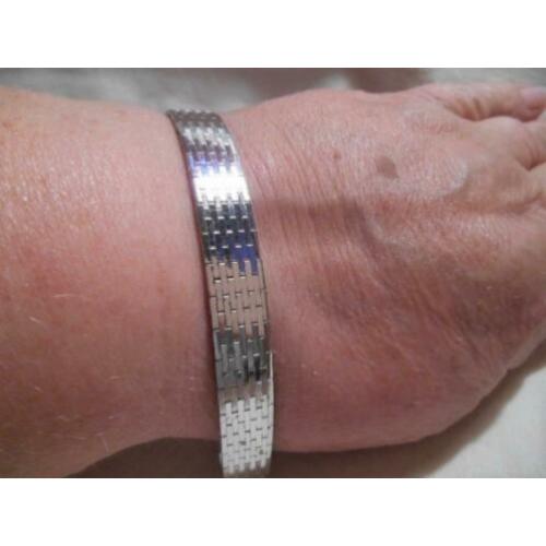 Prachtige MILOR Italy soepele zilveren armband