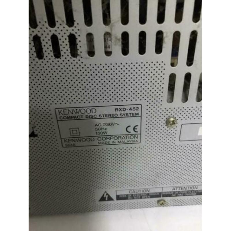 Kenwood stereo set incl boxen