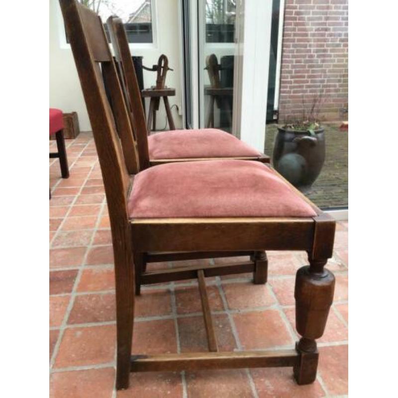 3 stoelen oud grootmoeders tijd