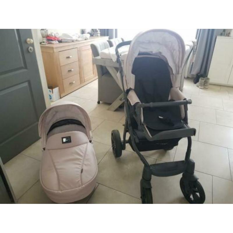 Quax avenue romantic pink met buggy in zacht roze