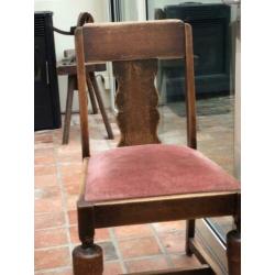3 stoelen oud grootmoeders tijd