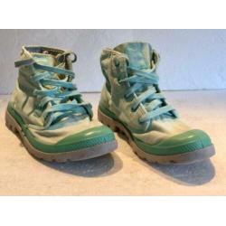 PALLADIUM SCHOENEN (MINT) GROEN / BLAUW maat 40