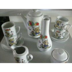 Kinderserviesje met beertjes