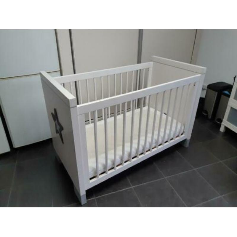 babykamer, 4delig, withewash