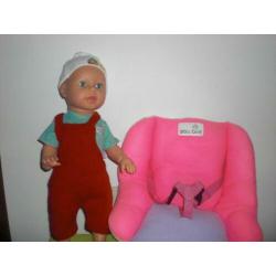 baby chou chou kan lopen praten kruipen+autozitje