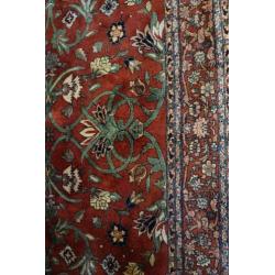 Topstuk; Perzisch kleed 100% wol, handgeknoopt 255x172, izgs