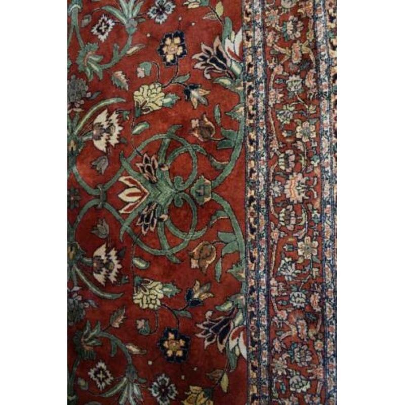 Topstuk; Perzisch kleed 100% wol, handgeknoopt 255x172, izgs