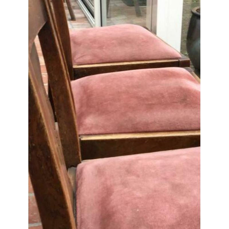 3 stoelen oud grootmoeders tijd